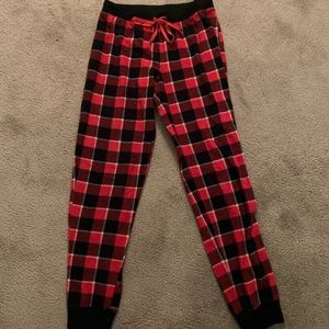 Red and Black Plaid Pajamas